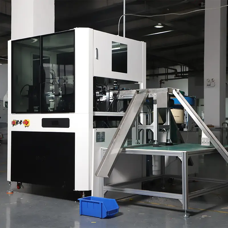 Equipo de inspección de visión automática con aleta de enfriamiento