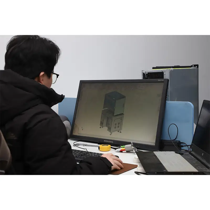 Piezas de depósito y secadora Equipo de inspección por visión automática