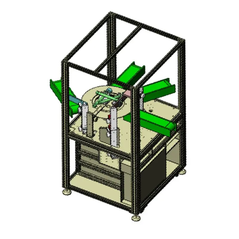 Máquina de embalaje y conteo visual de juguetes